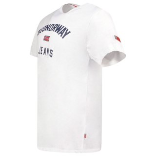 Koszulka Geographical Norway Jassier 254 M SY1361H/GN-White