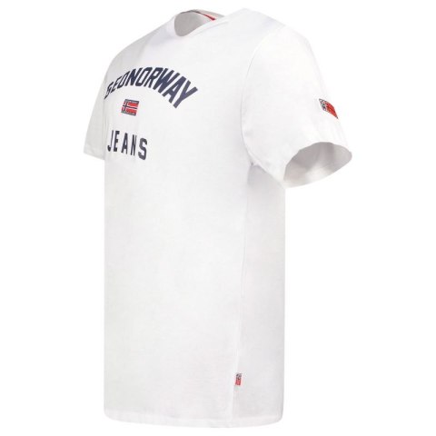 Koszulka Geographical Norway Jassier 254 M SY1361H/GN-White