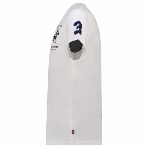 Koszulka Geographical Norway Jequestre 254 M SY1305H/GN-White