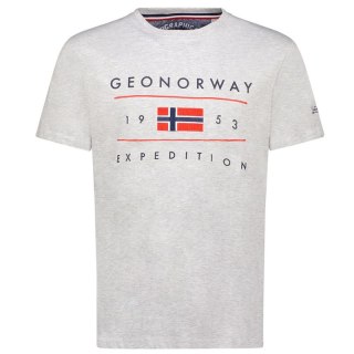 Koszulka Geographical Norway Jezolo DB 254 M SY9738H/GN-Blended Grey