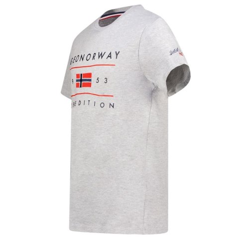 Koszulka Geographical Norway Jezolo DB 254 M SY9738H/GN-Blended Grey