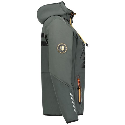 Kurtka Softshell Geographical Norway Reine Ass A EO DB 007 W WU8184F/GNO-Dark Grey / Orange