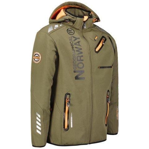 Kurtka Softshell Geographical Norway Royaute DB 068 M WY1996H/GN-Kaki / Orange