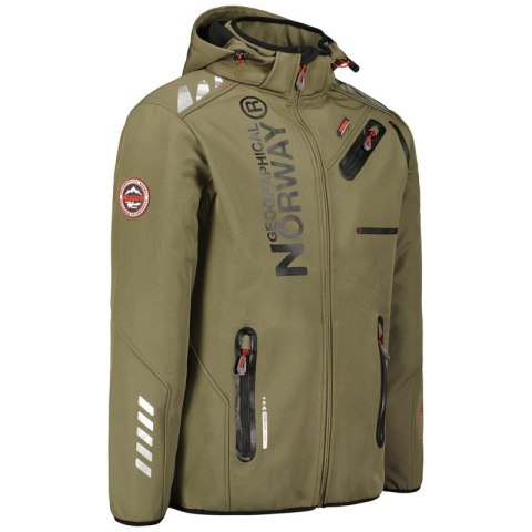 Kurtka Softshell Geographical Norway Royaute DB 068 M WY1997H/GN-Kaki / Black