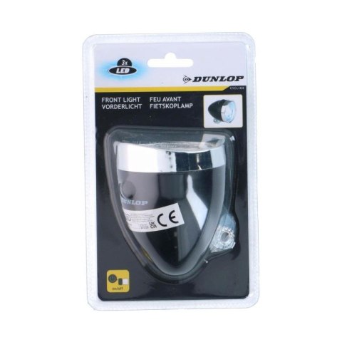Lampka rowerowa przednia Dunlop 3 led 255354 Lampka rowerowa przednia Dunlop 3 led 255354