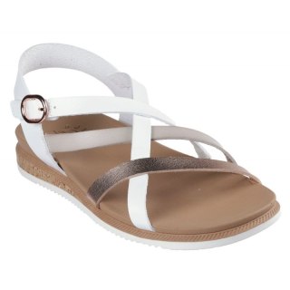 Sandały Skechers Bobs Desert Kiss Low - Peak Rank W 114709-WHT