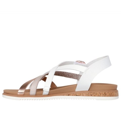 Sandały Skechers Bobs Desert Kiss Low - Peak Rank W 114709-WHT Sandały Skechers Bobs Desert Kiss Low - Peak Rank W 114709-WHT