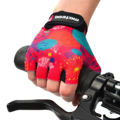 Rękawiczki rowerowe Meteor Jr 26160-26162 Rękawiczki rowerowe Meteor Jr 26160-26162