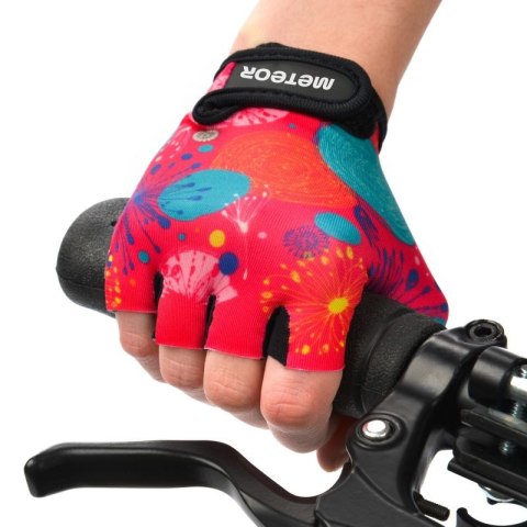 Rękawiczki rowerowe Meteor Jr 26160-26162 Rękawiczki rowerowe Meteor Jr 26160-26162
