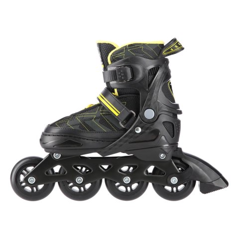 NA11002 CZARNO/ŻÓŁTE ROZM. S (31-34) ŁYŻWOROLKI NILS EXTREME
