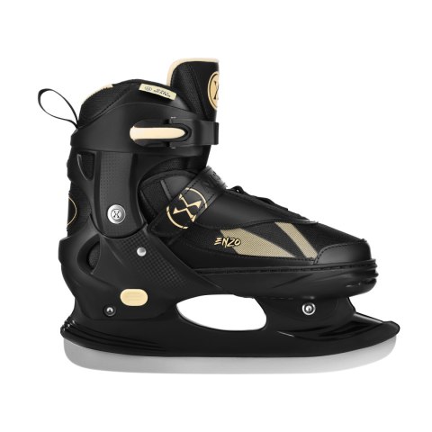 NH382 ŁYŻWOROLKI 2W1 ENZO BEŻOWE ROZM. XS(28-31) Z WYM. PŁOZĄ HOKEJOWĄ NILS EXTREME