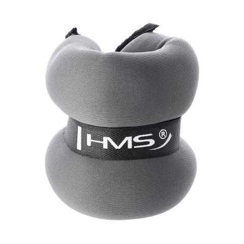 OB05 GRAY OBCIĄŻNIKI DO ĆWICZEŃ NA KOSTKI I NADGARSTKI 2 x 2 KG HMS