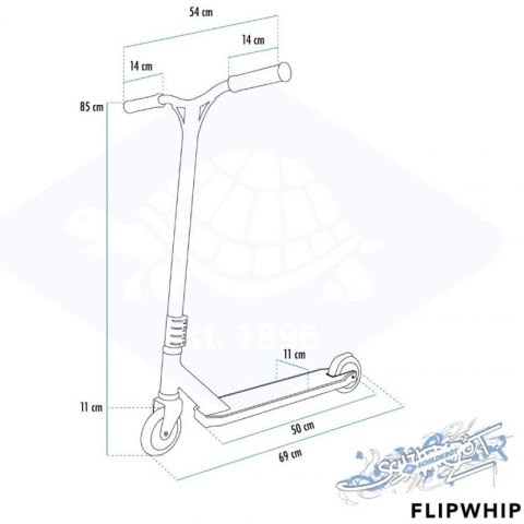 Hulajnoga Schildkrot Flipwhip 510401