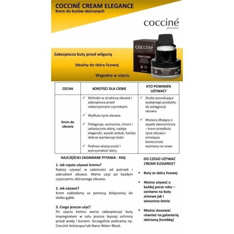 Preparat Coccine krem do skór licowych DA0241A