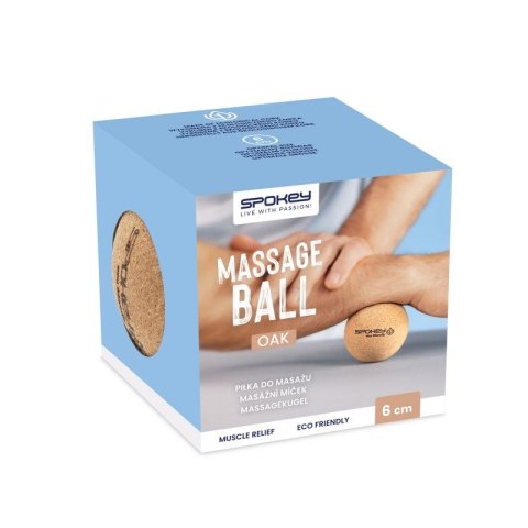 Piłeczka Spokey do masażu korkowa OAK 9019109000