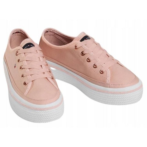 Buty Tommy Hilfiger Glitter Detail Flatform Sneaker W FW0FW05013