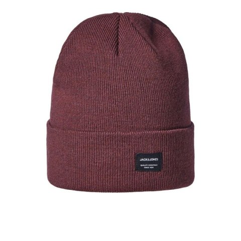 Czapka Jack & Jones Jacdna Beanie Noos M 12092815 bordowa