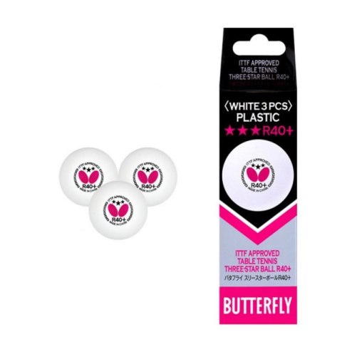 Piłeczka Butterfly R40+ *** 12 szt S924905