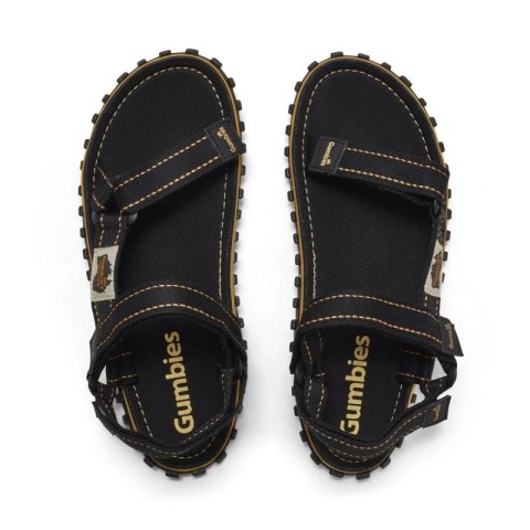 Sandały Gumbies Tracker Sandals Unisex Black M GU-SATRA001