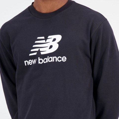 Bluza New Balance Essentials Stacked Logo Frenc M MT31538BK