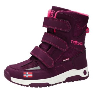 Śniegowce Trollkids Kids Lofoten Winter Boots wodoodporne Jr 159-422