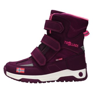 Śniegowce Trollkids Kids Lofoten Winter Boots wodoodporne Jr 159-422