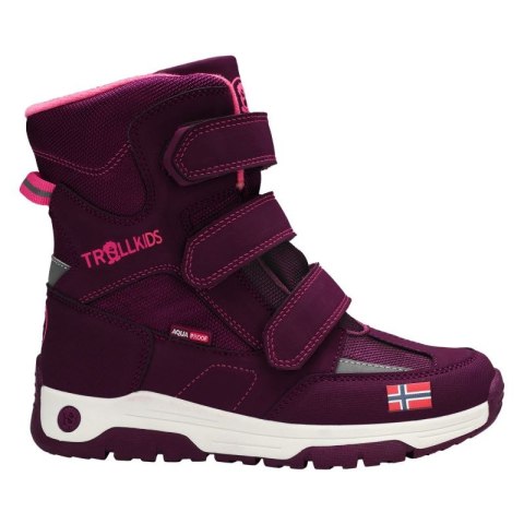 Śniegowce Trollkids Kids Lofoten Winter Boots wodoodporne Jr 159-422