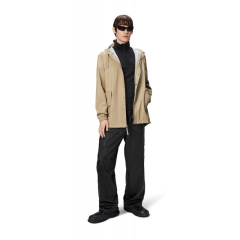 Kurtka, płaszcz przeciwdeszczowy Rains unisex Fishtail Jacket W3 18010 24 SAND