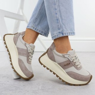 Buty Filippo na grubej platformie W DP6785 PAW637A