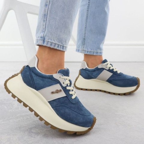 Buty Filippo na grubej platformie W DP6785 PAW637B