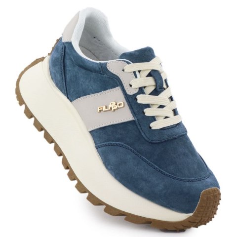 Buty Filippo na grubej platformie W DP6785 PAW637B