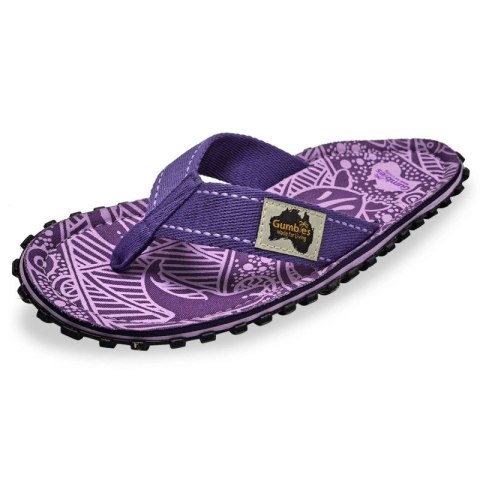 Japonki Gumbies Islander Flip-Flops Unisex Purple Signature GU-FFISL151