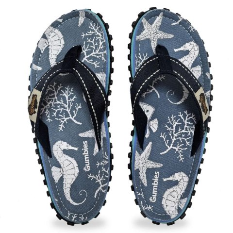 Japonki Gumbies Islander Flip-Flops Unisex Seahorse GU-FFISL152