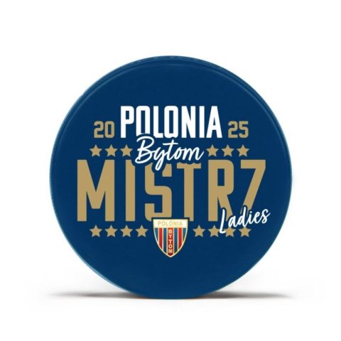 Krążek hokejowe Polonia Bytom 14 Mistrz BLUE WMN Ltd SREBKRMSPB