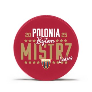 Krążek hokejowe Polonia Bytom 14 Mistrz RED WMN Ltd SREBKRMSPR