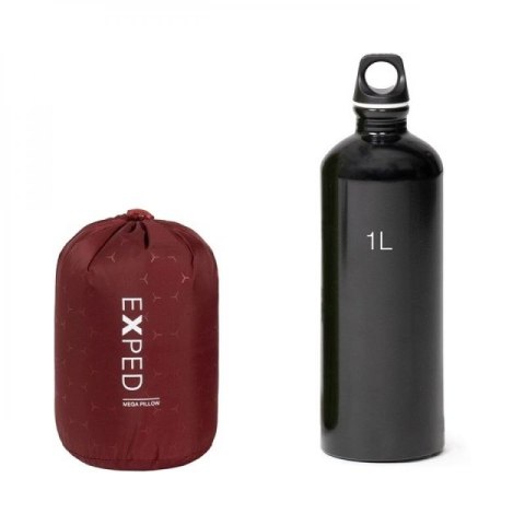 Poduszka turystyczna Exped Mega Pillow 7640277846722 Burgundy