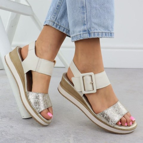 Sandały na koturnie Remonte W D6453-61 RKR646B