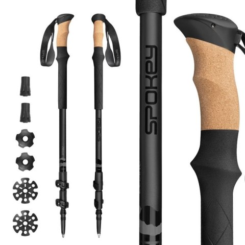 Kije trekkingowe Spokey Zodiac 105-135 cm trzysegmentowe SPK-944817