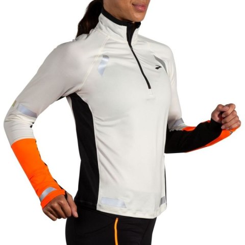 Bluza do biegania Run Visible 1/2 zip 2.0 W 221686167
