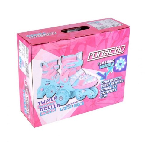 Rolkowrotki regulowane FunActiv Twixer Girl Jr 1000000012