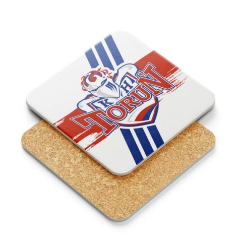 Kubek Kibica z podkładką KHT Toruń SREBKHT-KUBP