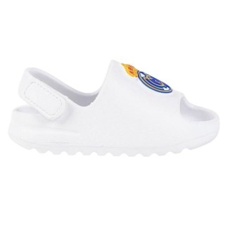 Sandały Real Madryt beach pool flip flops white eva Jr 2300006792B
