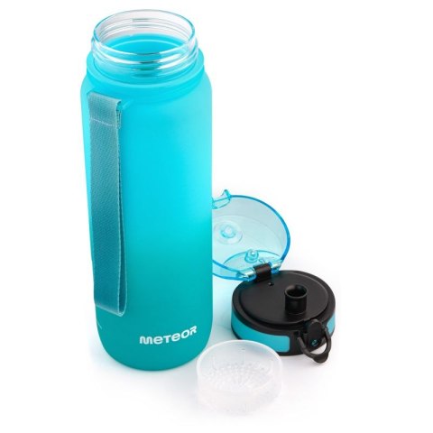 Bidon Meteor 800 ml 17661 zielony/błękitny