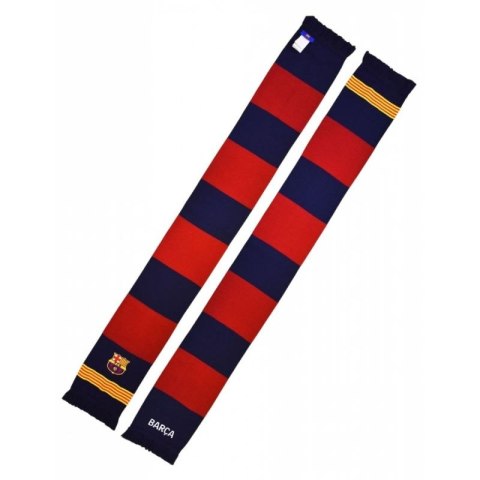 Szalik kibica FC Barcelona dwustronny double vertical scarf 5004BUD22