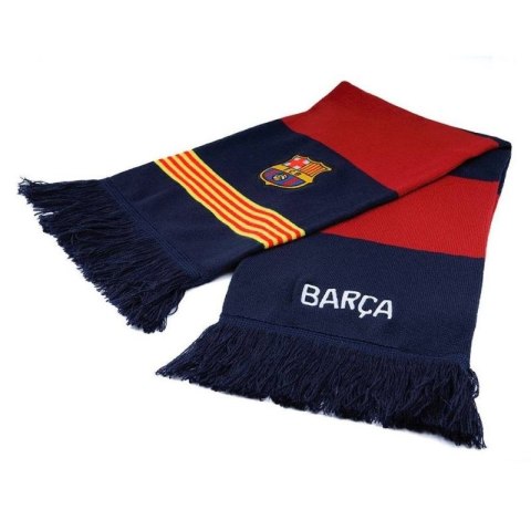 Szalik kibica FC Barcelona dwustronny double vertical scarf 5004BUD22
