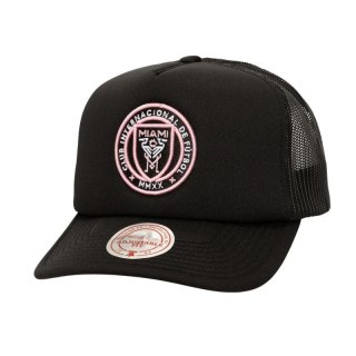 Czapka z daszkiem Mitchell & Ness Inter Miami CF MLS Evergreen trucker HT8611-IMCBLCK