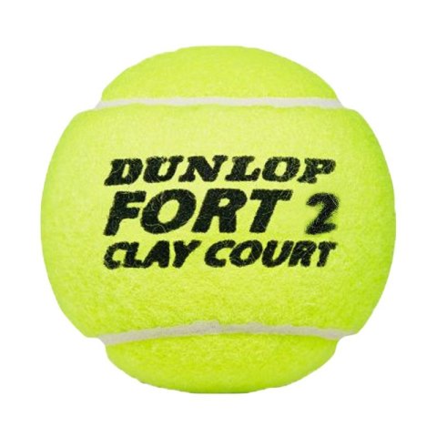 Piłki do tenisa ziemnego Dunlop Fort Clay Court 4szt 601613