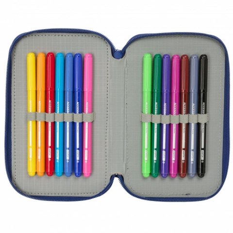 Piórnik FC Barcelona z wyposażeniem 412525857