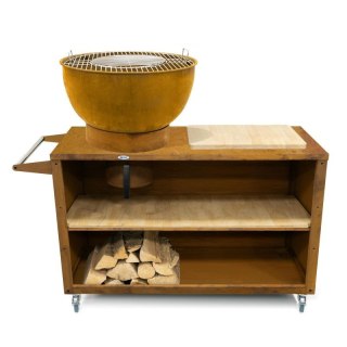 Kuchnia ogrodowa Heat Trolle HBBQ.005R rdzawy