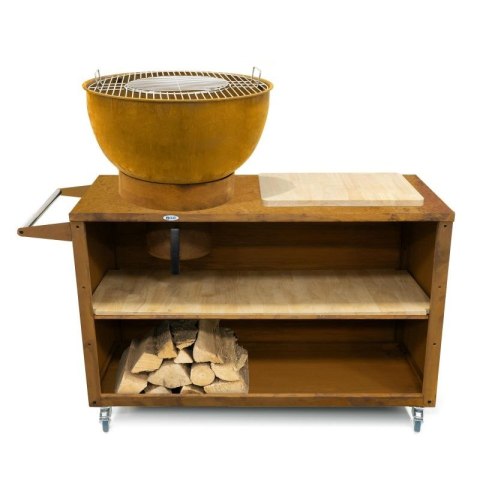 Kuchnia ogrodowa Heat Trolle HBBQ.005R rdzawy
